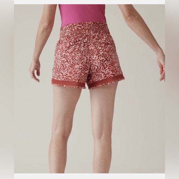 Athleta Mesh Racer Run High Rise 3" Short ☀️ - Picture 3 of 9